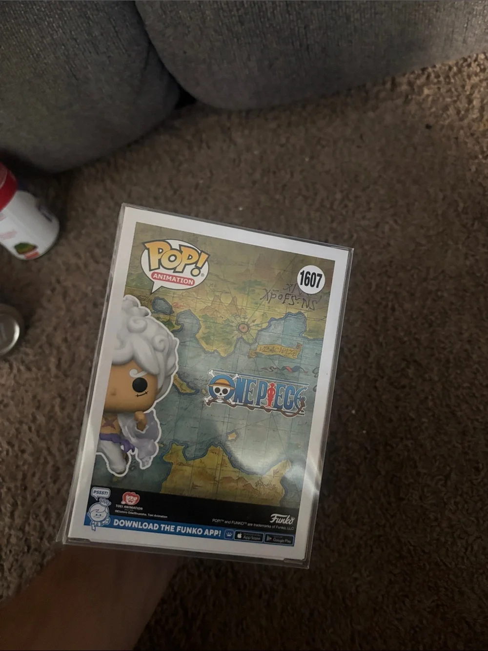 Funko Luffy Gear Five Pop! Figure - White Hair, Tan Skin - Picture 3 of 4